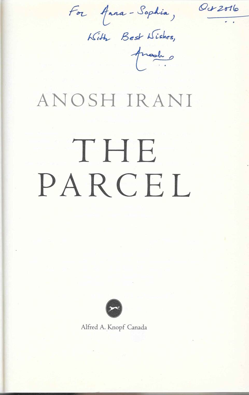 Anosh Irani