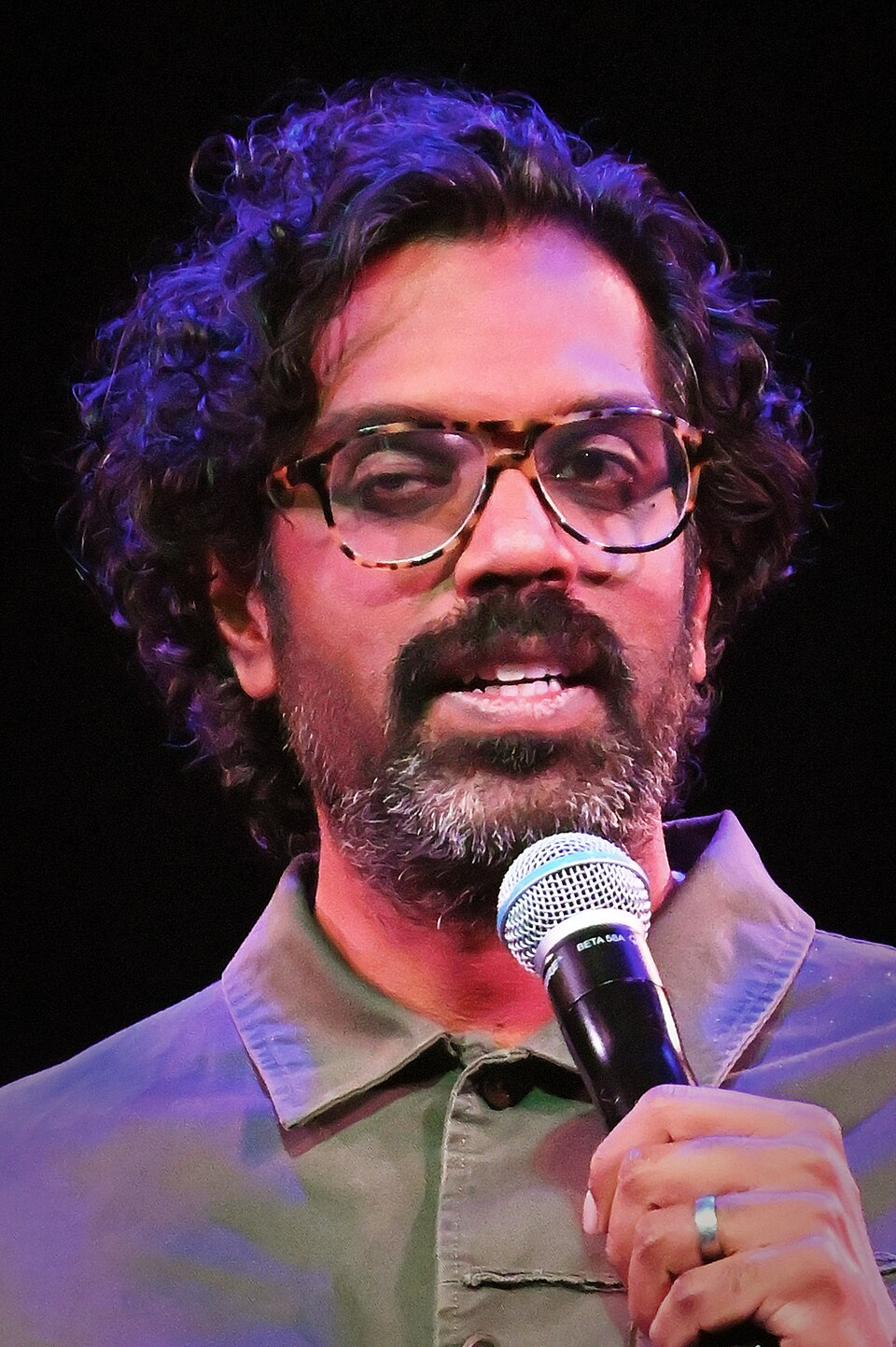 Romesh Ranganathan's father